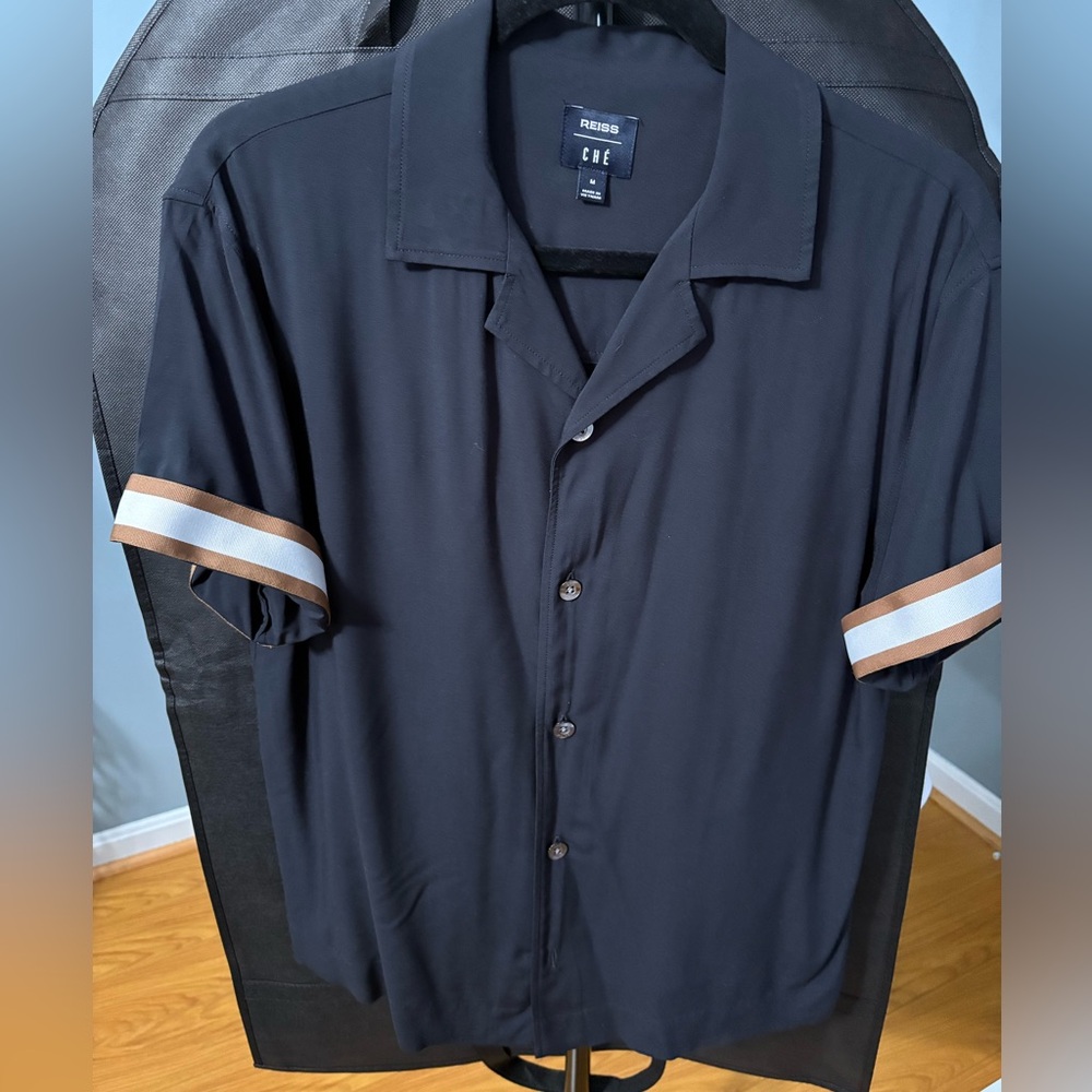 Reiss x Che Valbonne Cuban Collar Shirt